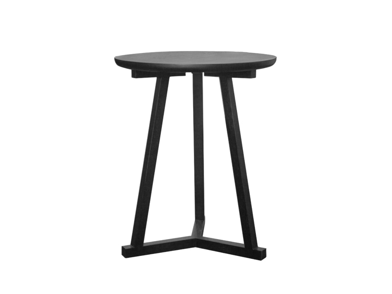 ETHNICRAFT Oak Tripod Side Table 오크 트라이팟 사이드 테이블 (블랙)DESIGNED  BY BELGIUM