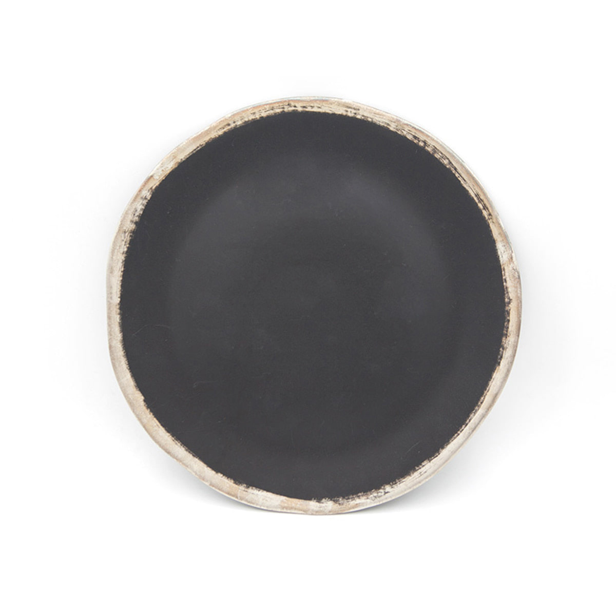 JARS Silver Rim Round Plate  잘스 은 테두리 원형 접시 (Ø31) (블랙)MADE  IN  FRANCE