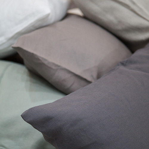 Linen Pillowcase 린넨 베개커버 (6가지 색상)